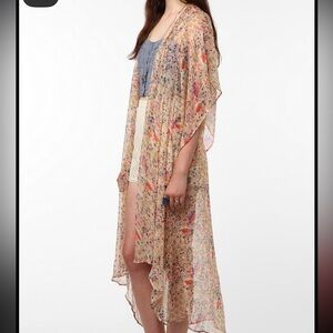 Staring at Stars Chiffon Kimono Boho Jacket